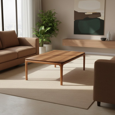 Tavolino moderno stile di arredamento per il soggiorno - elegante tavolo in legno di lusso design