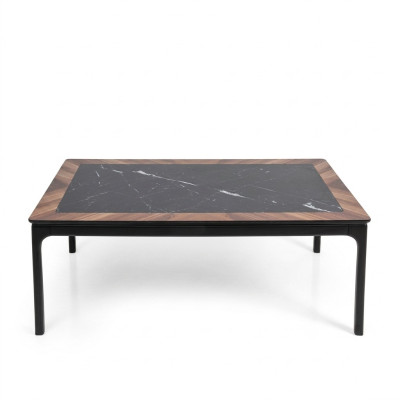Mobili da tavolo di lusso moderni design per il soggiorno in nero.
