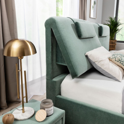 Camera da letto letti Designer Letto matrimoniale di lusso Letti imbottiti Letto tessile