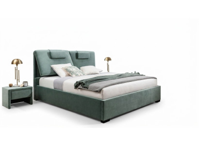 Set completo da letto 3 pezzi letto matrimoniale designer 2 comodini