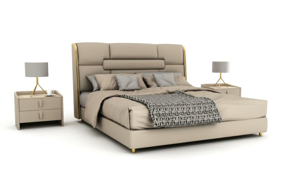 Camera da letto Mobili Letto Design Cornice in Legno Letti Matrimoniali Letti Moderni