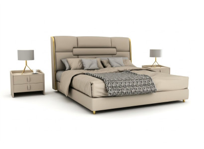 Camera da letto Mobili Letto Design Cornice in Legno Letti Matrimoniali Letti Moderni