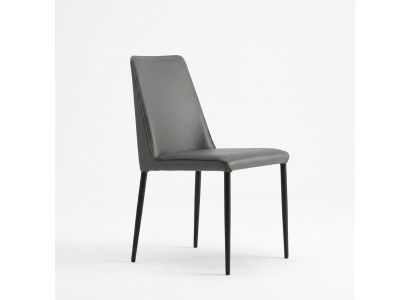 Sedia da pranzo completamente nera, sedie in legno di design sedie da pranzo in tessuto