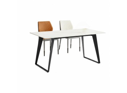 Tavolo da pranzo bianco designer Tavoli da cucina Mobili da sala da pranzo Tavoli in legno
