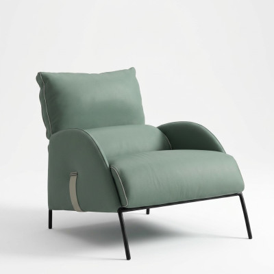Designer Sedia Verde Moderna Poltrona Monoposto Poltrona Poltrona da Salotto