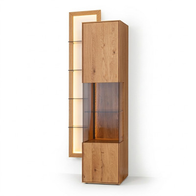 Mobile sala da pranzo design Marrone mobile in legno sala da pranzo credenza scaffale vetrina nuovo