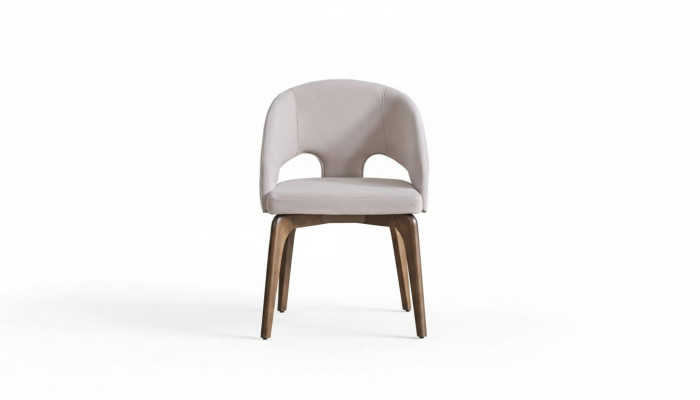 Sedia da pranzo bianca monoposto elegante sedie imbottite moderni piedi in legno