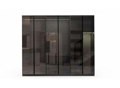 Modern armadio grigio camera da letto armadi design arredamento