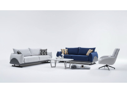 Set di divani per soggiorno Designer divano a 3 posti poltrona di lusso divano a 3 posti 3 pezzi