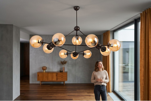 Lampada a soffitto Luce Lampade a soffitto Luci Lampade Lampadario 110x80
