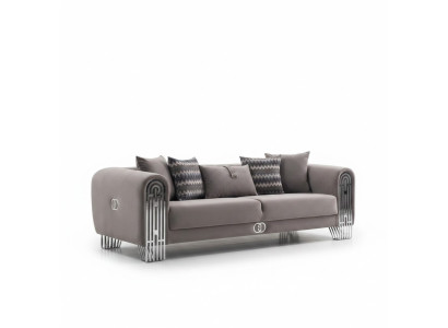 Elegante divano in tessuto imbottito Divano mobile mobili per il soggiorno Tessuto Divani