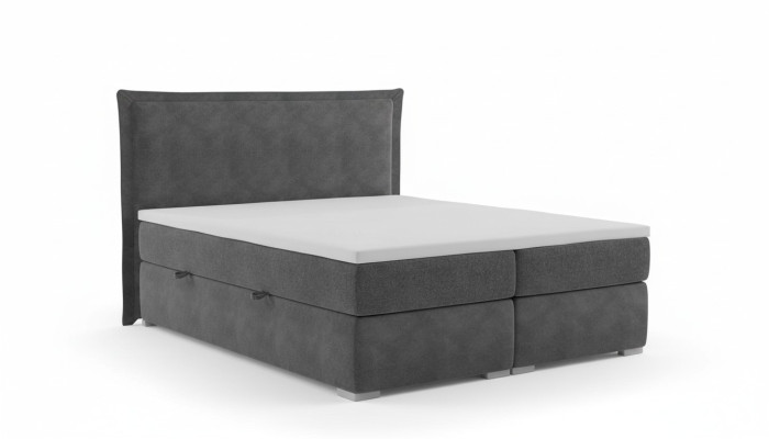 Letto Camera da letto Letto matrimoniale Lusso Moderno Mobili Designer Imbottito Letto boxspring