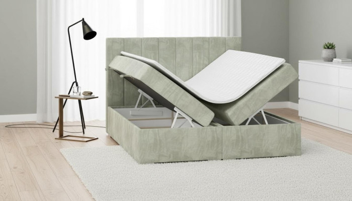 Letto di lusso Divano letto Camera da letto Letto a molle imbottito Design Letto matrimoniale Nuovo
