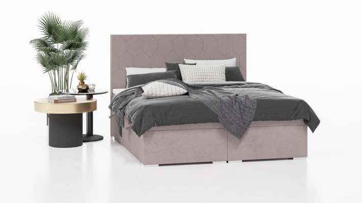 Letto Imbottito Design Letto Matrimoniale Camera da Letto Tessile Mobili di Lusso Letto Boxspring