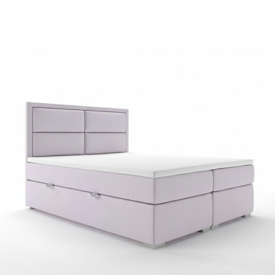Camera da letto di lusso Letto matrimoniale Letto imbottito Design moderno Mobili Letto a molle a scatola