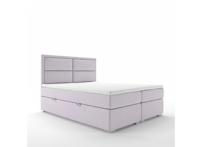Camera da letto di lusso Letto matrimoniale Letto imbottito Design moderno Mobili Letto a molle a scatola