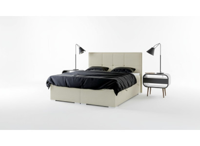 Camera da letto Letto Imbottitura Tessuto Design Lusso Mobili Letto Matrimoniale Letto Boxspring