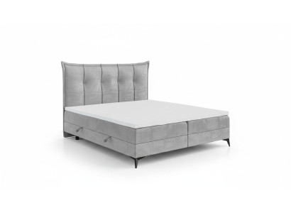 Design letto matrimoniale in camera da letto Tessili Mobili Moderni di lusso Letto a molle a scatola