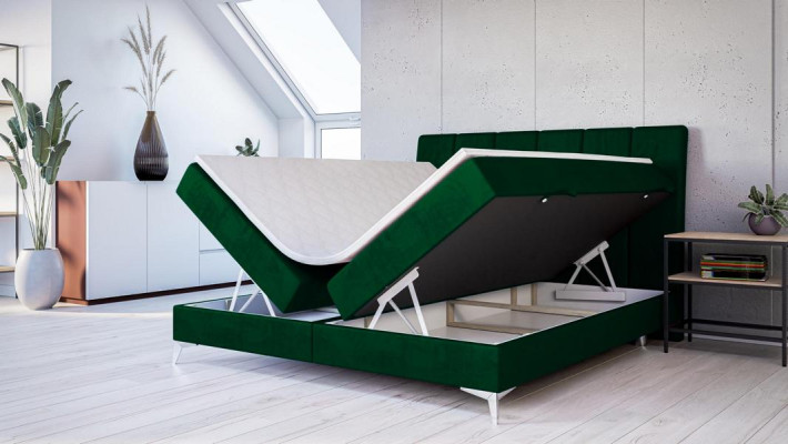Letti moderni camera da letto Designer matrimoniale Letto a molle imbottito