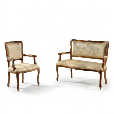 Set di divani 3+3+1+1, tavolino, divano, divani, poltrona, set di lusso 5 pezzi