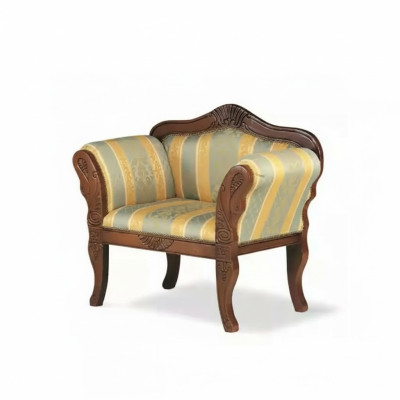 Sedia classica design singola nuova arredamento imbottito salotto mobili
