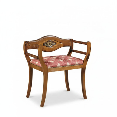 Sedia da designer Classico tessuto imbottito Soggiorno Poltrona