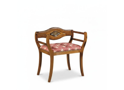 Sedia da designer Classico tessuto imbottito Soggiorno Poltrona
