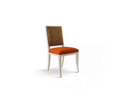 Sedia da pranzo di design in legno stile lusso poltrona classica