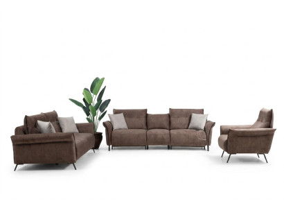 Imposta soggiorno divano divano designer moderno set divano di lusso poltrona nuova.