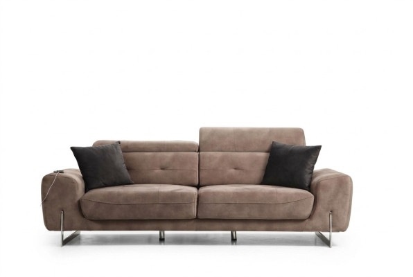 Divano a tre posti Stile Moderno Design Poltrona Divano Tessile di lusso