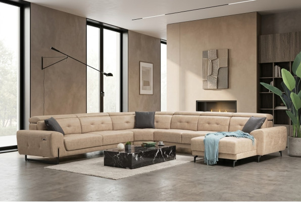 Divano a L a forma di U Mobili da seduta Mobili da seduta di design Divano moderno Divano Divano imbottito