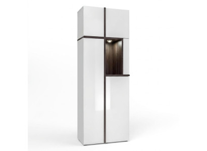 Armadio bianco stile moderno, lusso, soggiorno, designer, mobili in legno, nuovi