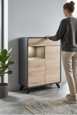 Vetrina soggiorno design arredamento lusso armadio nuovo moderno mobili