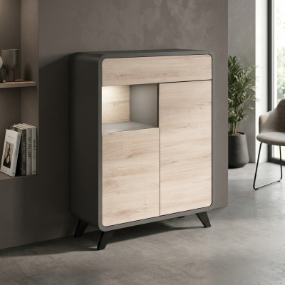 Vetrina soggiorno design arredamento lusso armadio nuovo moderno mobili