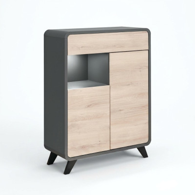 Vetrina soggiorno design arredamento lusso armadio nuovo moderno mobili