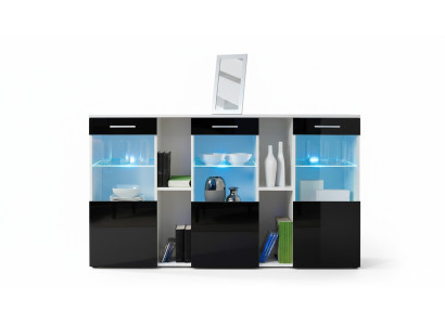 Comò design in legno moderno per soggiorno