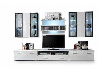 Mobile porta TV design per parete soggiorno Arredamento in legno Moderno Mobili