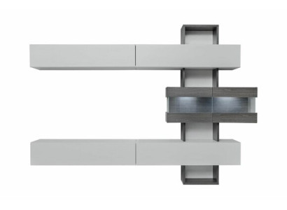 Set completo da soggiorno mobili rtv mobile basso parete attrezzata legno design d'arredo.