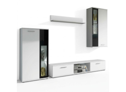 Parete attrezzata completa designer lusso soggiorno mensola moderna arredamento