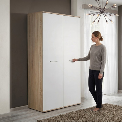 Armadio guardaroba camera da letto Stile moderno Design mobile in legno Nuovo
