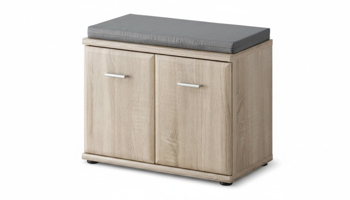 Mobile porta scarpe in legno mobile scarpiera grigio mobile di lusso design moderno.