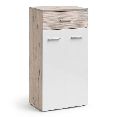 Armadio di design moderno grigio di lusso in legno