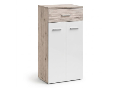Armadio di design moderno grigio di lusso in legno