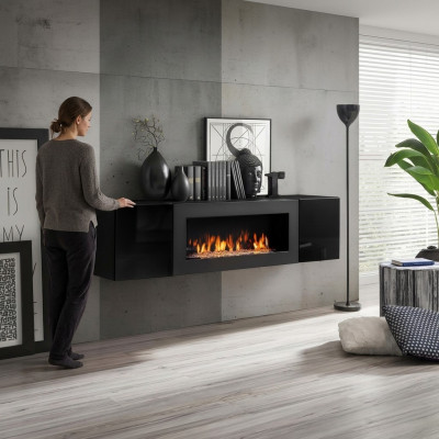 Mobili da soggiorno armadio di lusso arredamento camino design armadio sospeso