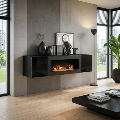 Mobili da soggiorno armadio di lusso arredamento camino design armadio sospeso