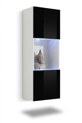Design sospeso vetrina lusso armadio soggiorno mobili moderni