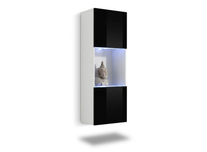 Design sospeso vetrina lusso armadio soggiorno mobili moderni