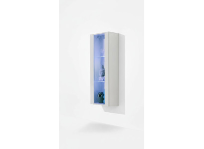 Armadio a muro soggiorno vetrina sospesa lusso mobili design moderno