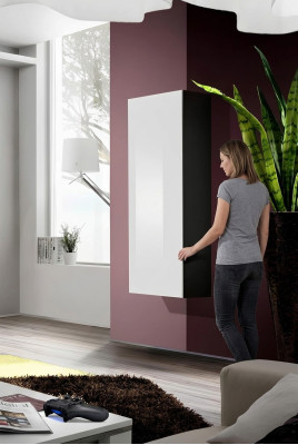 Vetrina sospesa di lusso design per soggiorno mobili arredamento armadio nuovo