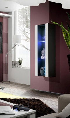 Moderno armadio vetrina sospeso soggiorno design di lusso moderno arredamento nuovo